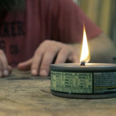 Tuna Can Candle: Man Hacks