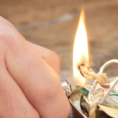 Sardine Can Candle: Man Hacks