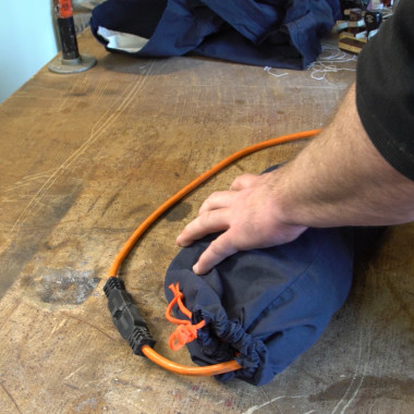 Pant Leg Extension Cord Holder: Man Hacks