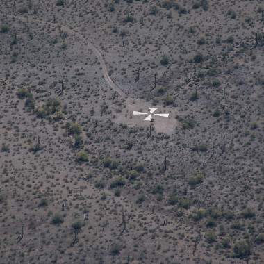 Strange Heartland History: Why Are There Giant Xs in the Arizona Desert?