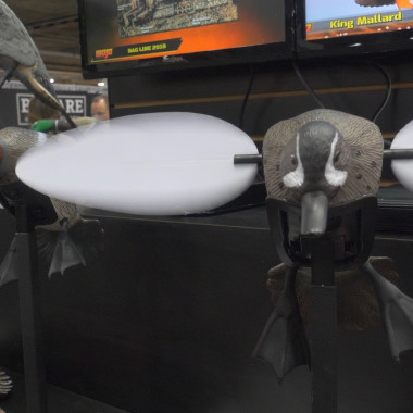 We Check Out Mojo’s New Duck Decoys, Turkey Fans and Bags at Shot Show 2018