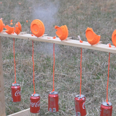 How to Make a Soda Can and Clay Plinking Target