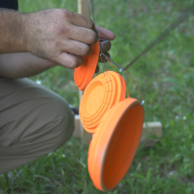 3 DIY Clay Plinking Targets