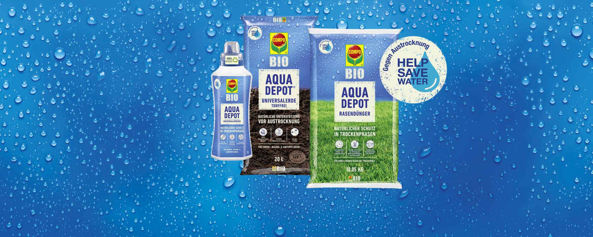 COMPO BIO Aqua Depot Produkte