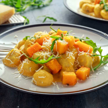 Kürbisgnocchi