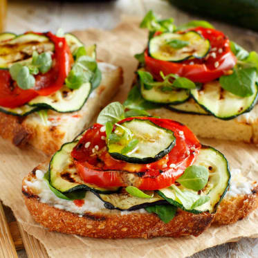 Brot mit Zucchini