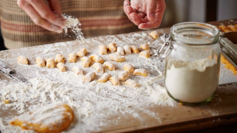 Kürbis Gnocchi