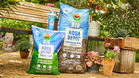Aqua Depot Universalerde, Rasendünger und Universaldünger