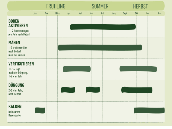 Biologische-Rasenpflege