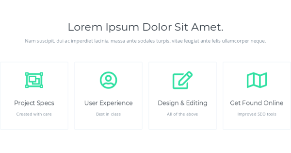 Feature section