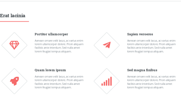 Icon section