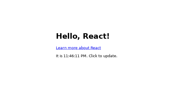 React mod