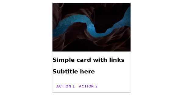 Image card with links | dlnaa