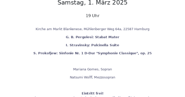 Konzertkalender