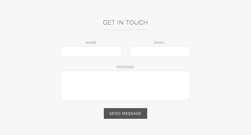 Contact form