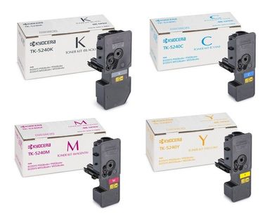 TK-5240 (C,Y,M,K) Toner Cartridge Image