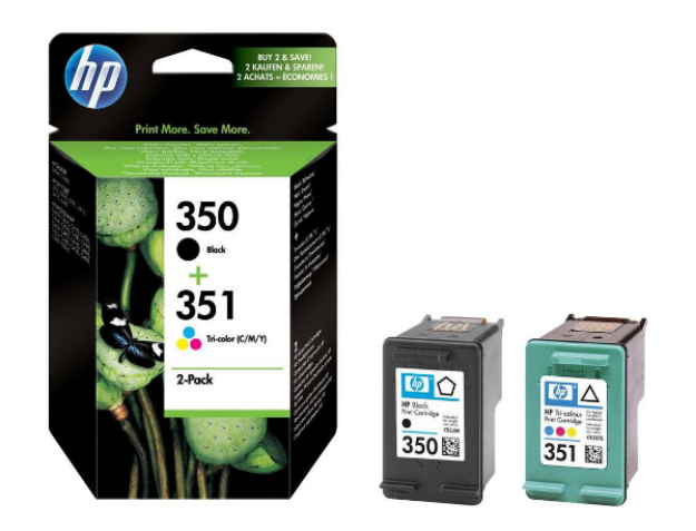 HP 350-351 (C,Y,M,K) Ink Cartridge Image