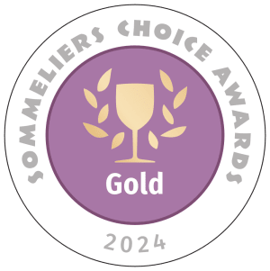 The gold medal image from Sommeliers Choice Awards 2024.