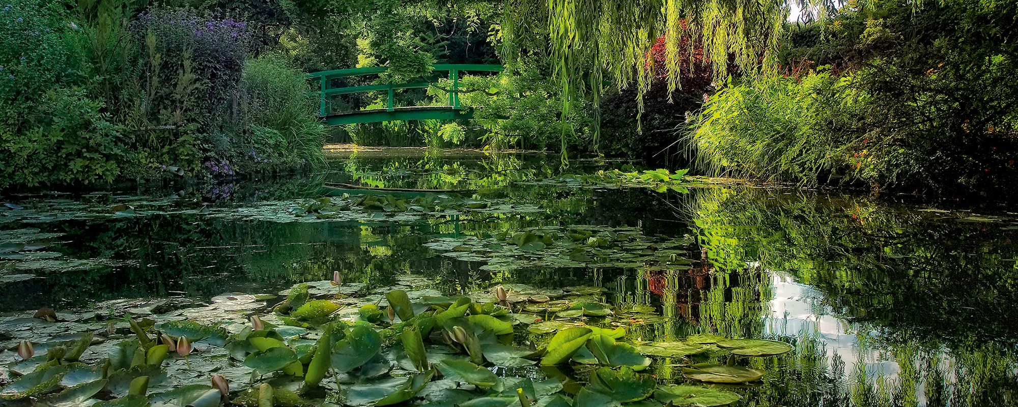 Zu Besuch in Claude Garten in Giverny AD