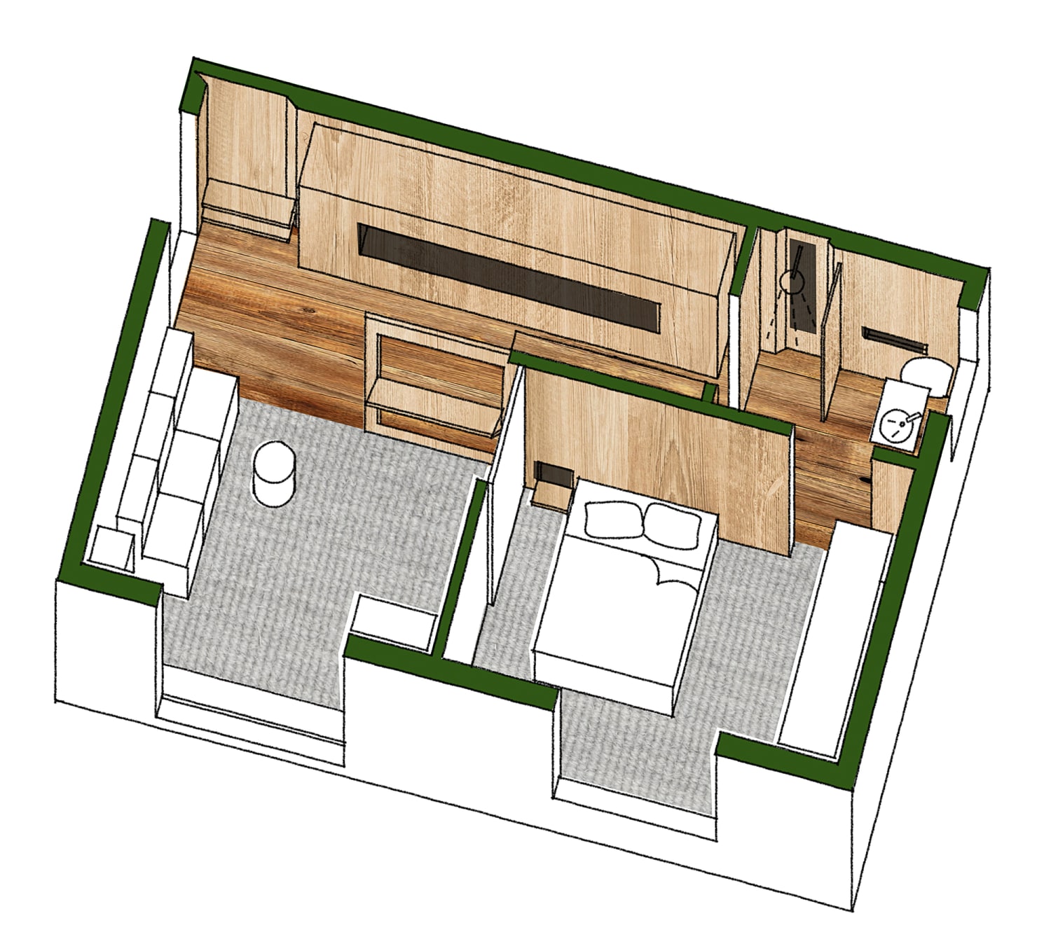 Ein 35 Quadratmeter Grosses Apartment Zu Hause Bei Jack Chen Ad