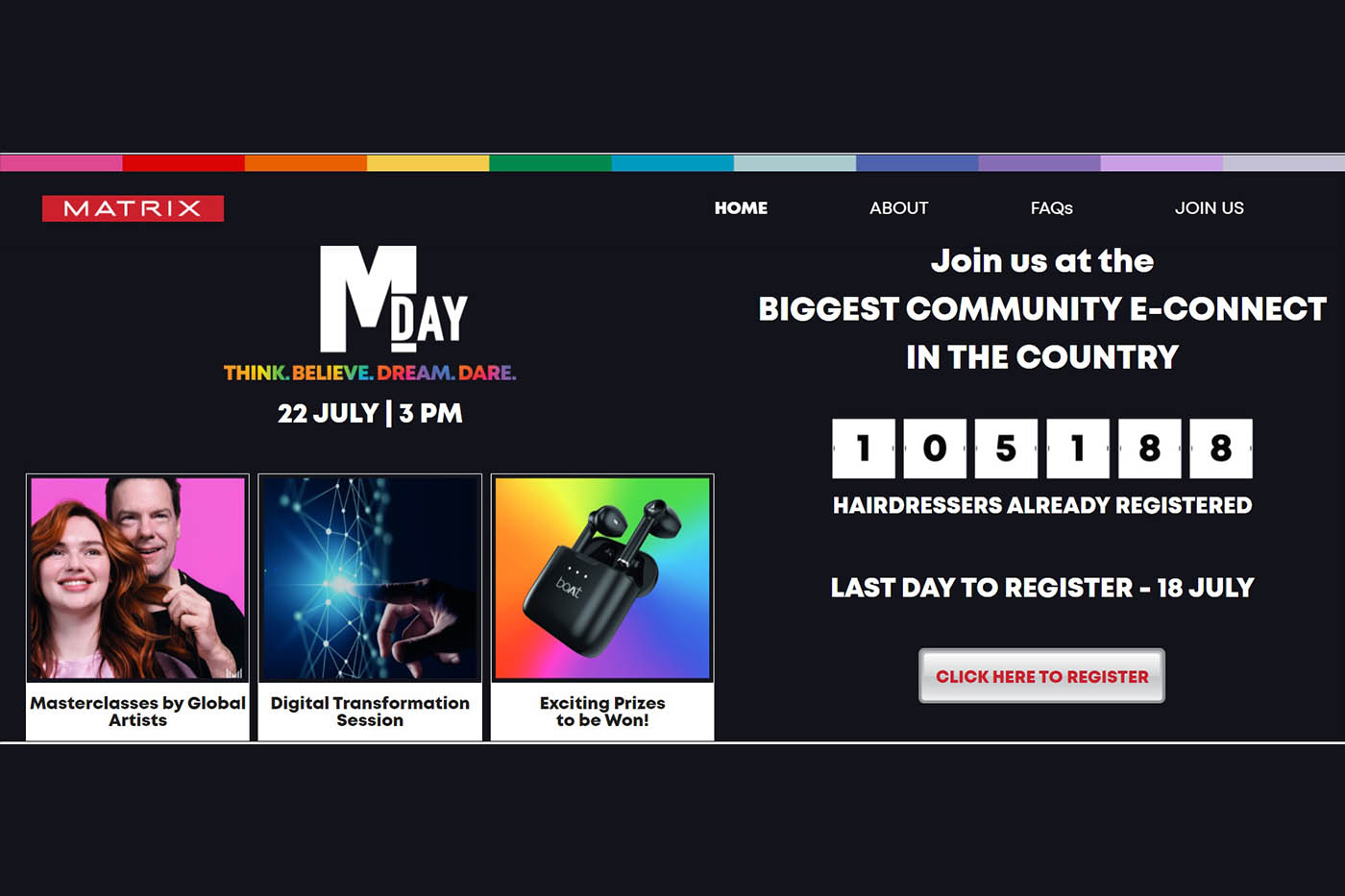 Join Matrix M-Day on July 22