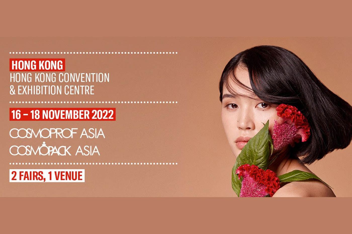 New dates for the 25th edition of Cosmoprof Asia released