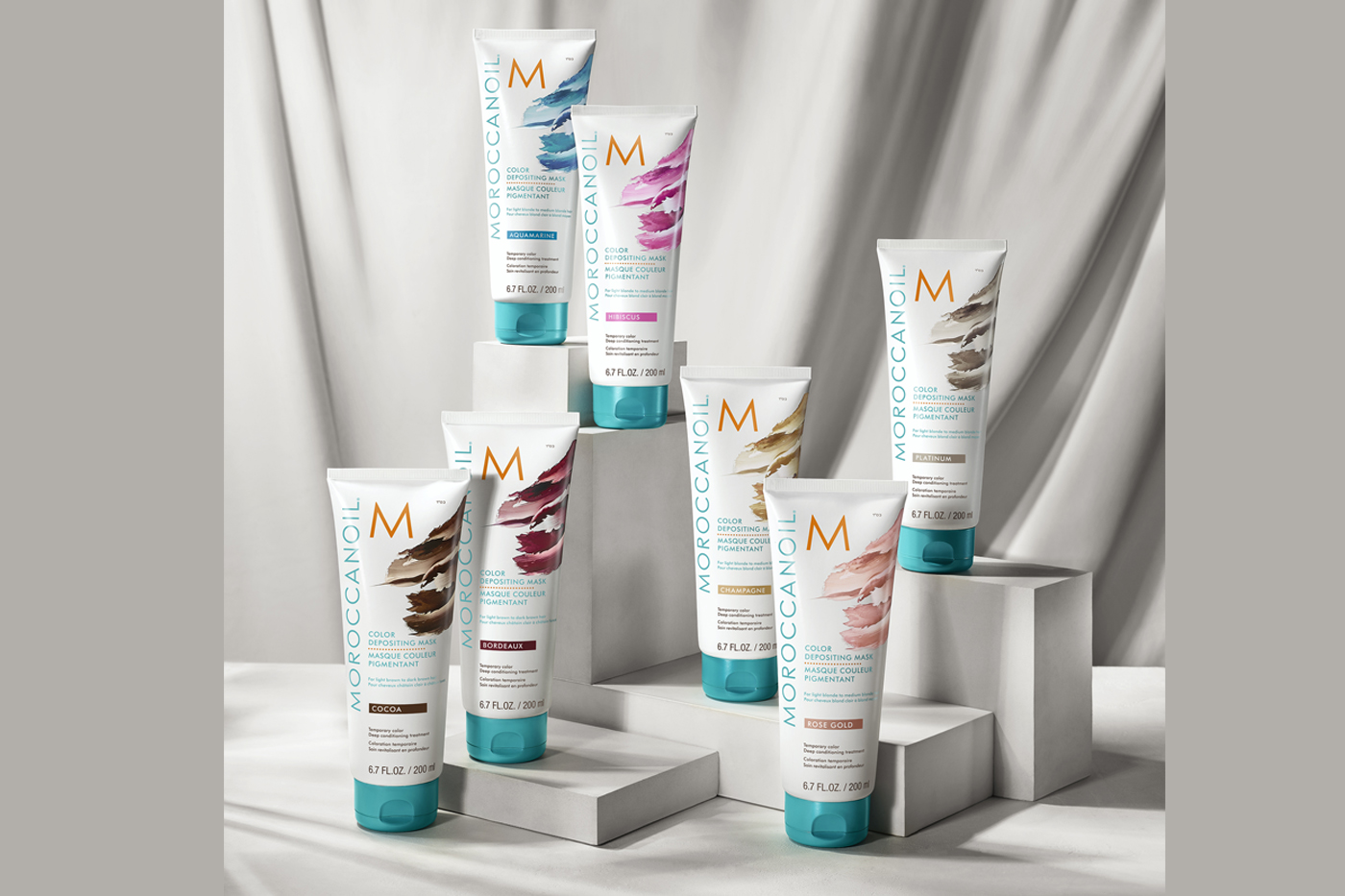 Color Depositing Mask Collection by Moroccanoil