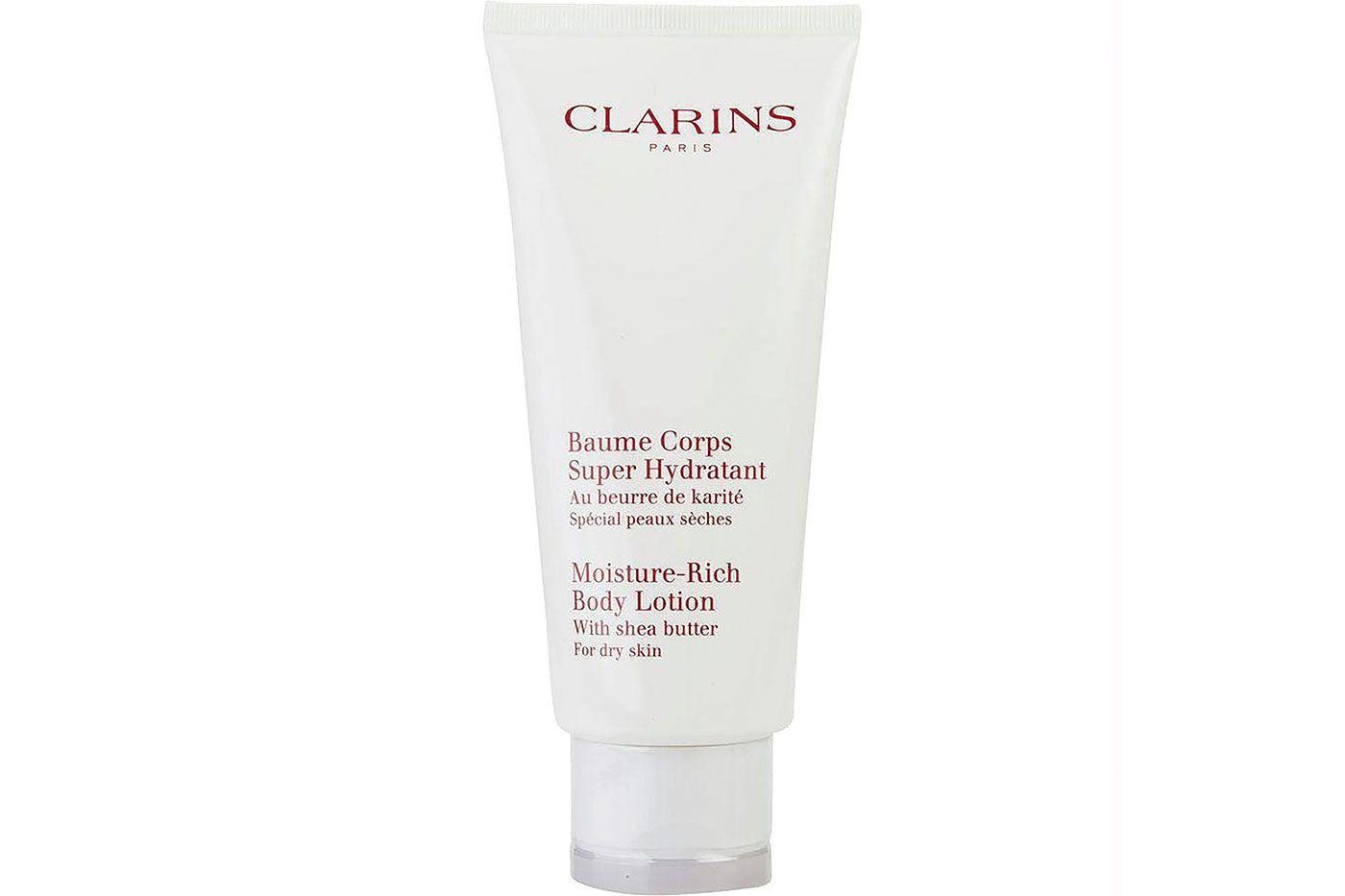 Clarins body lotion for the firm and supple skin