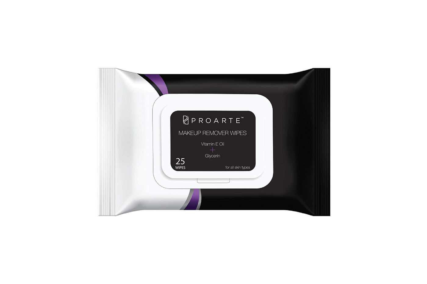 Proarte wipes for easy and effective make-up removal