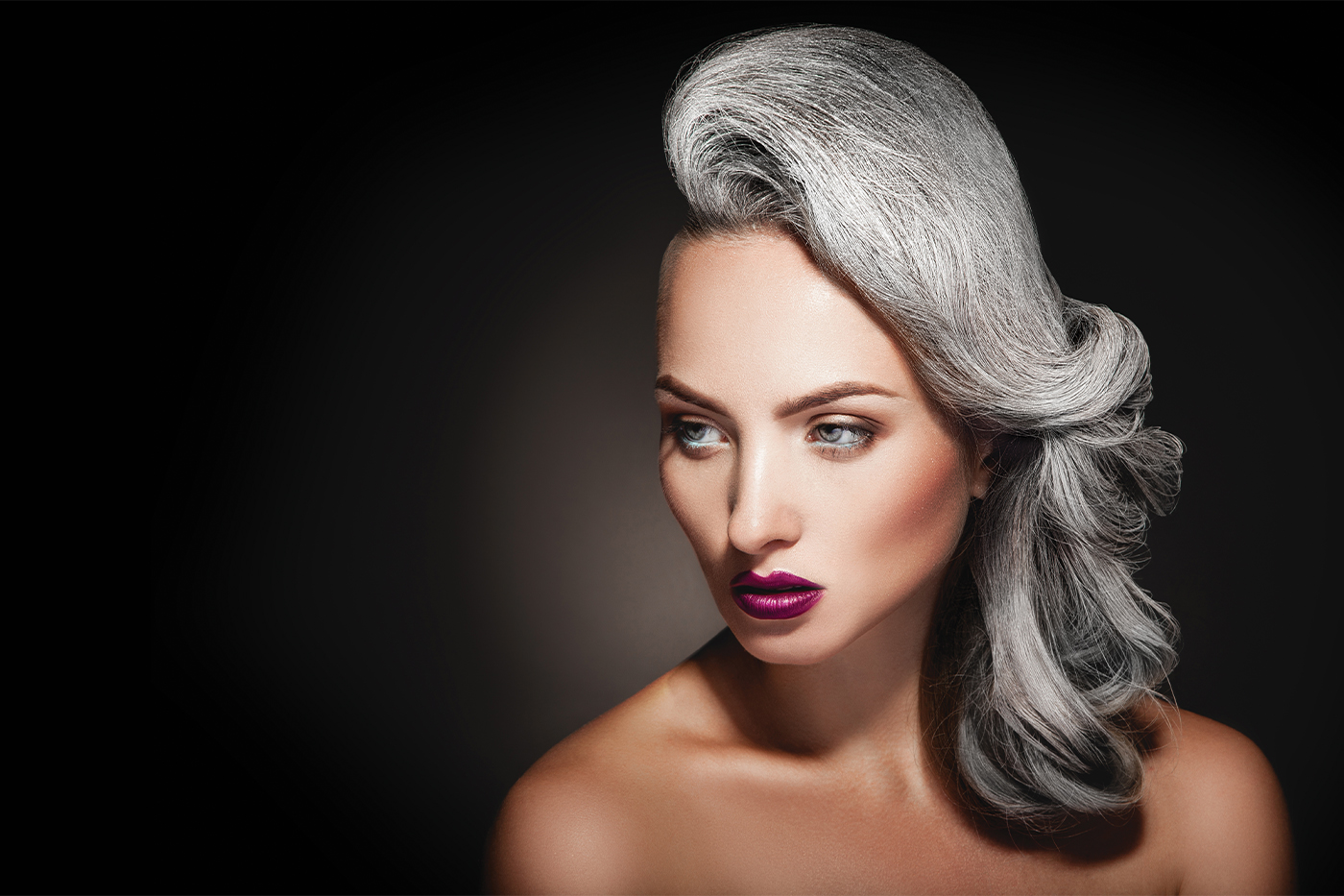 Maintain Grey Hair with Glamour