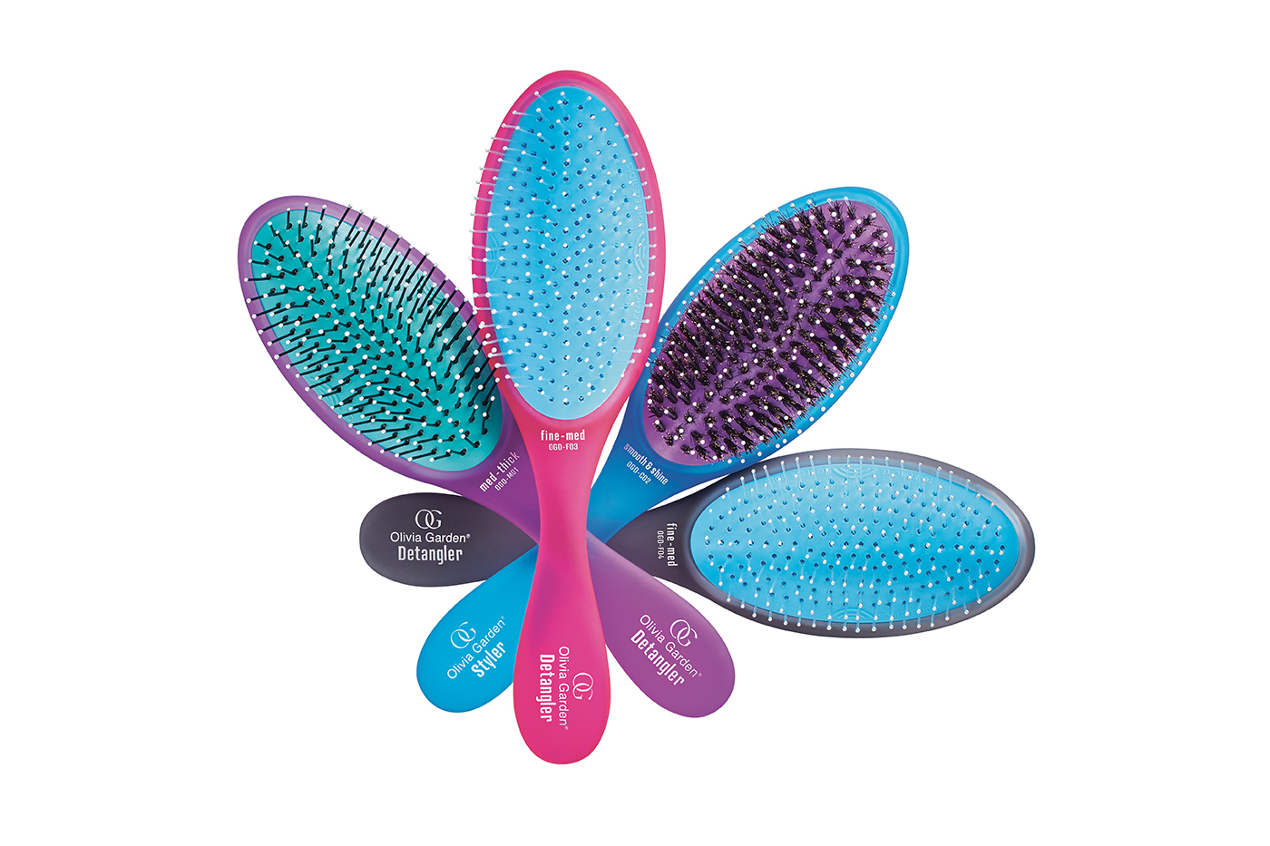 Reduce hair breakage with Olivia Garden’s Detangler hairbrush