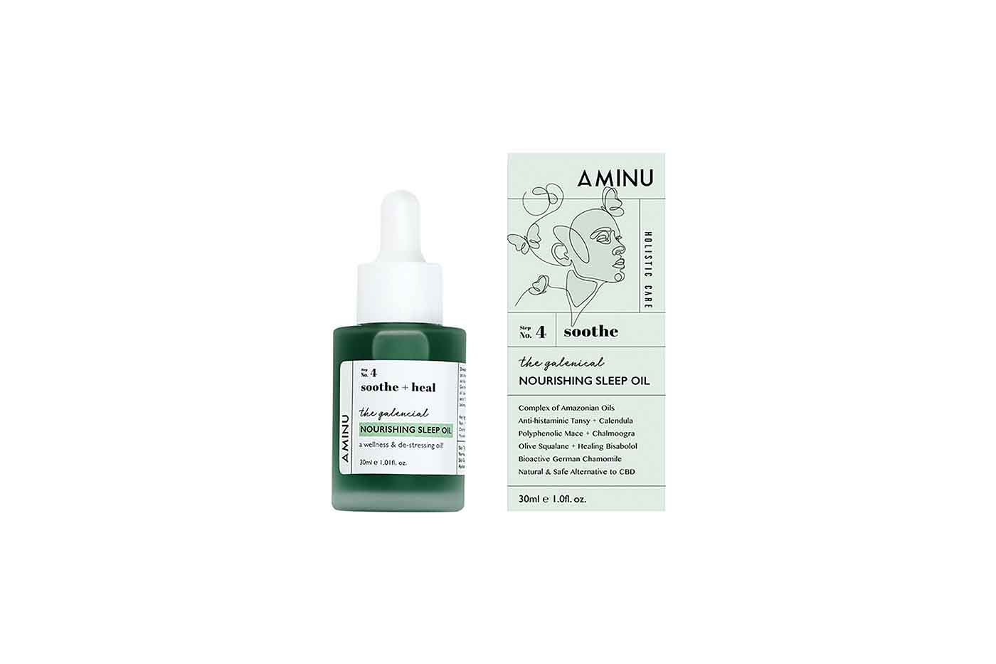 Aminu galenical sleep oil to soothe your senses
