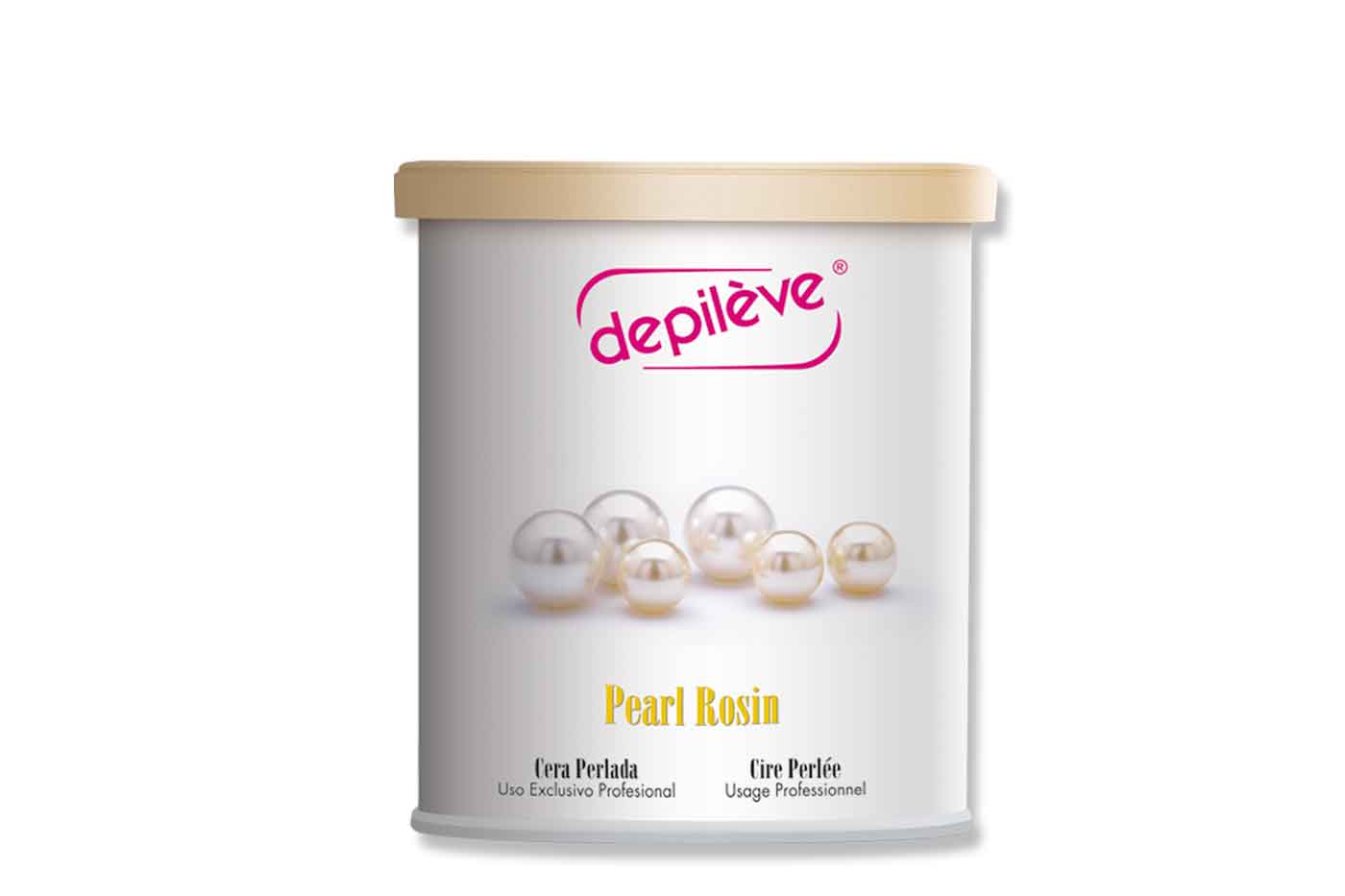Depileve’s PEARL ROSIN wax for satin smooth skin