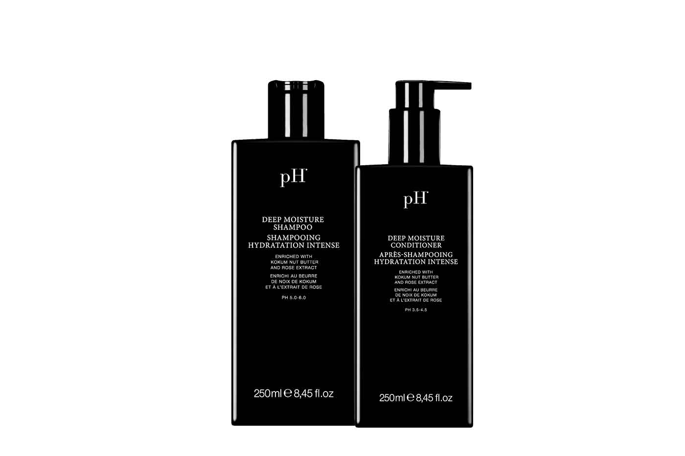 pH Deep Moisture Shampoo & Conditioner for dull and damaged hair