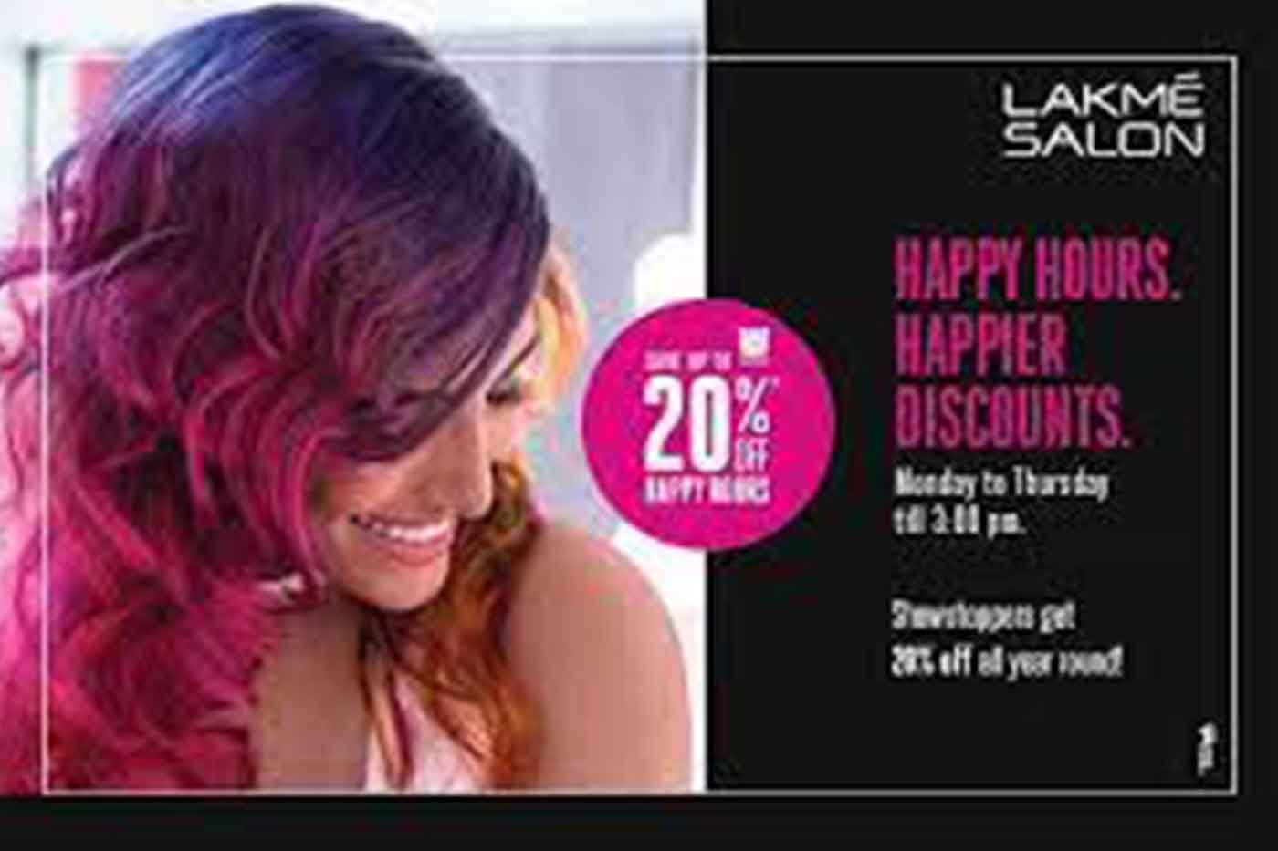 Lakme Salon makes Delhi clients happy with ‘Happier Hours’