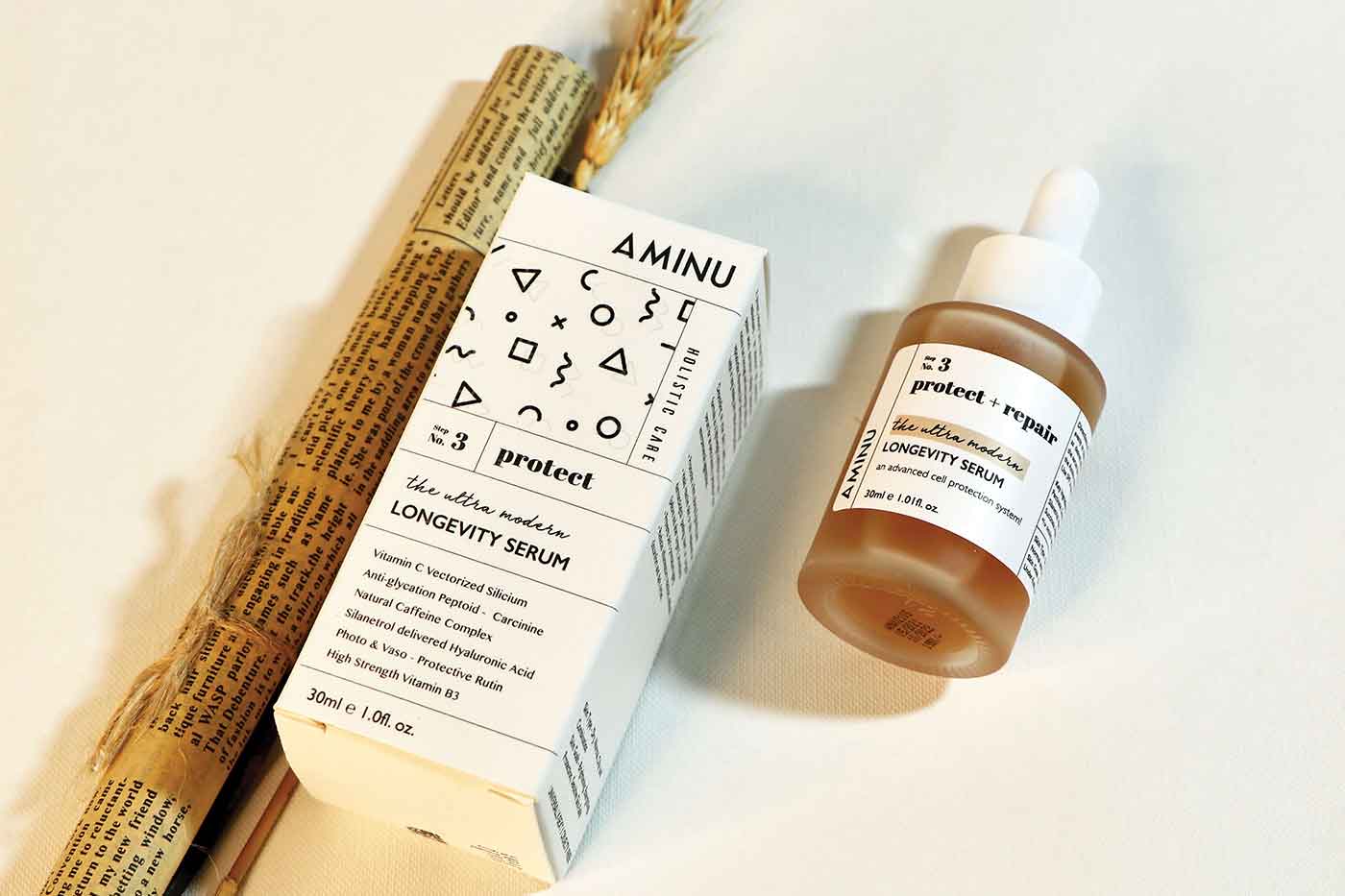 Intense protection guaranteed with Aminu’s Longevity Serum