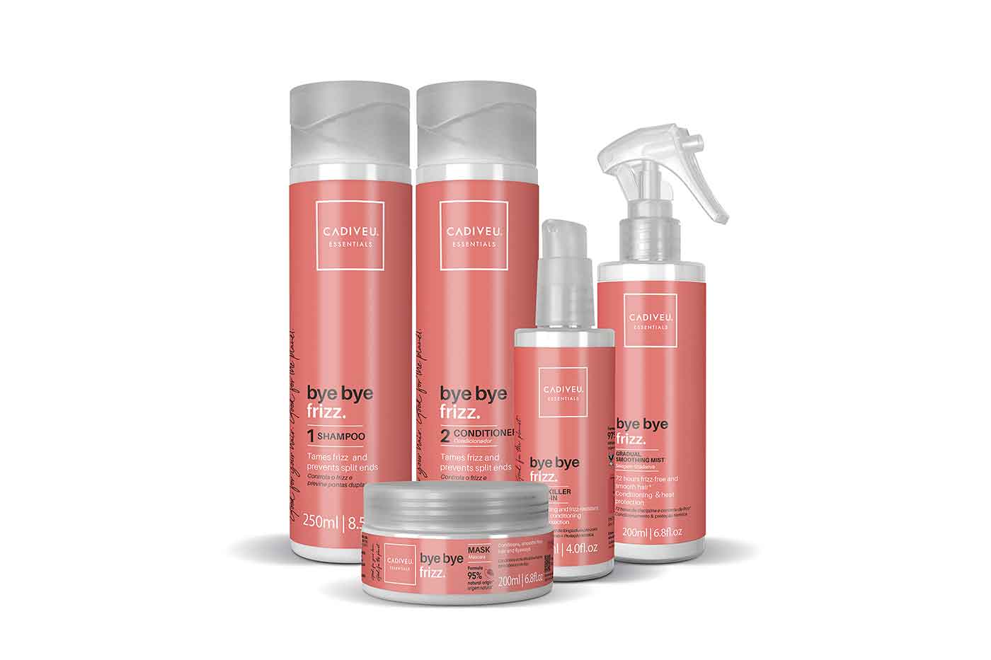 Bid Goodbye to frizzy hair with Cadiveu Professional Essentials Kit