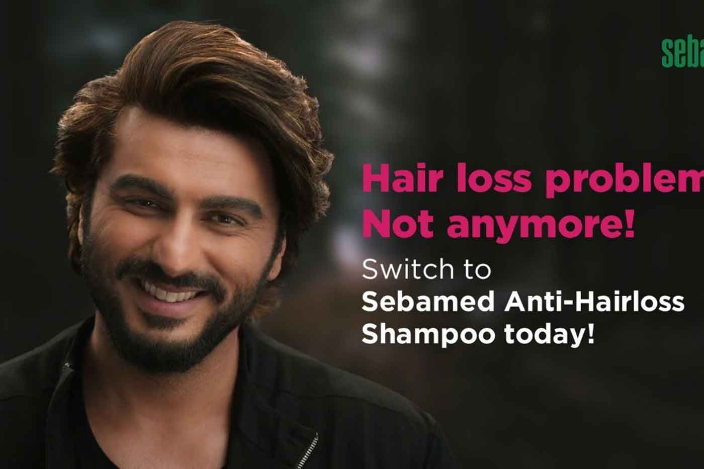 Arjun Kapoor becomes the brand ambassador for Sebamed Anti Hair-loss Shampoo