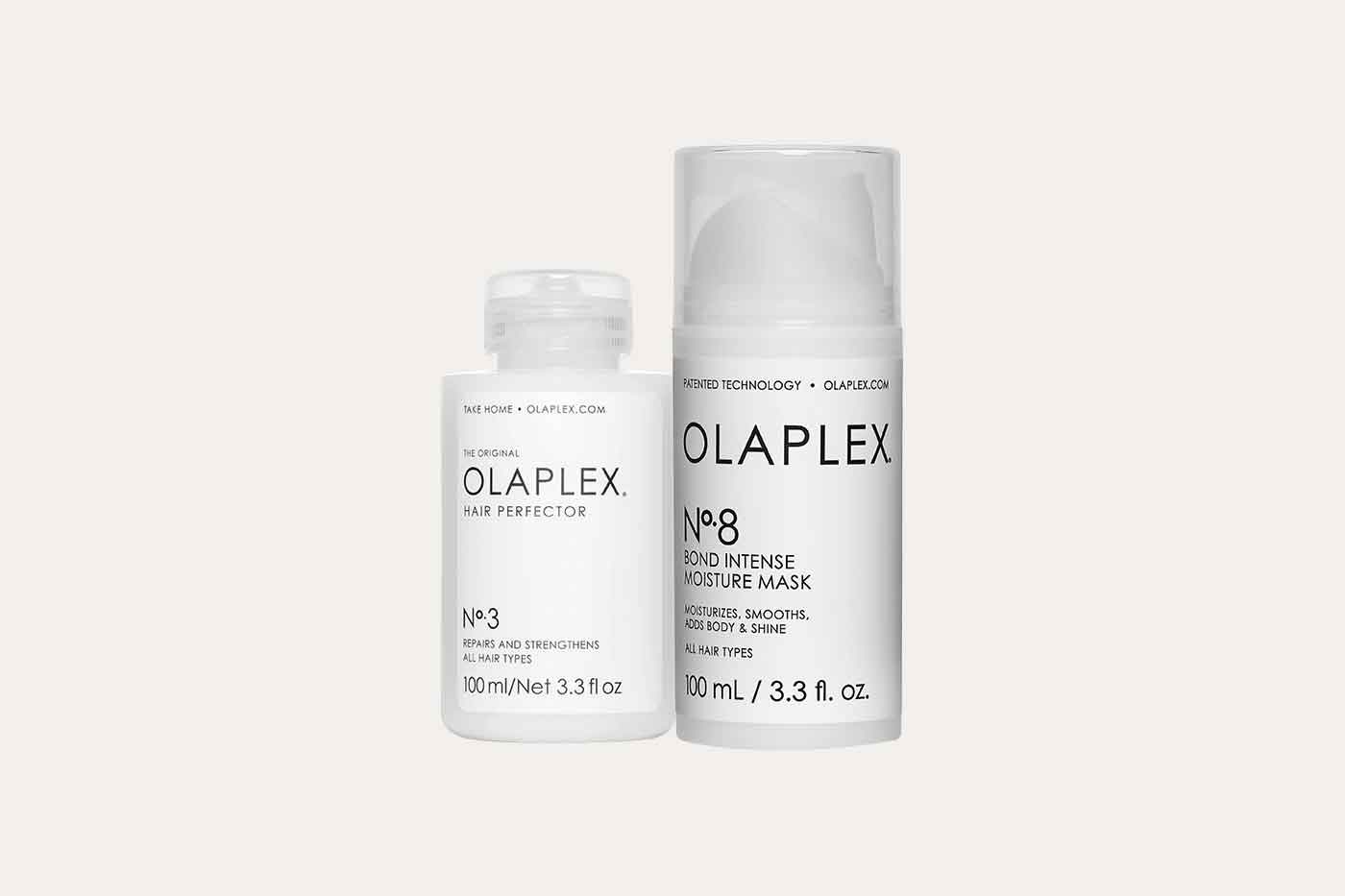 Treating damaged and frizzy hair with OLAPLEX Nº.3 Hair Perfector