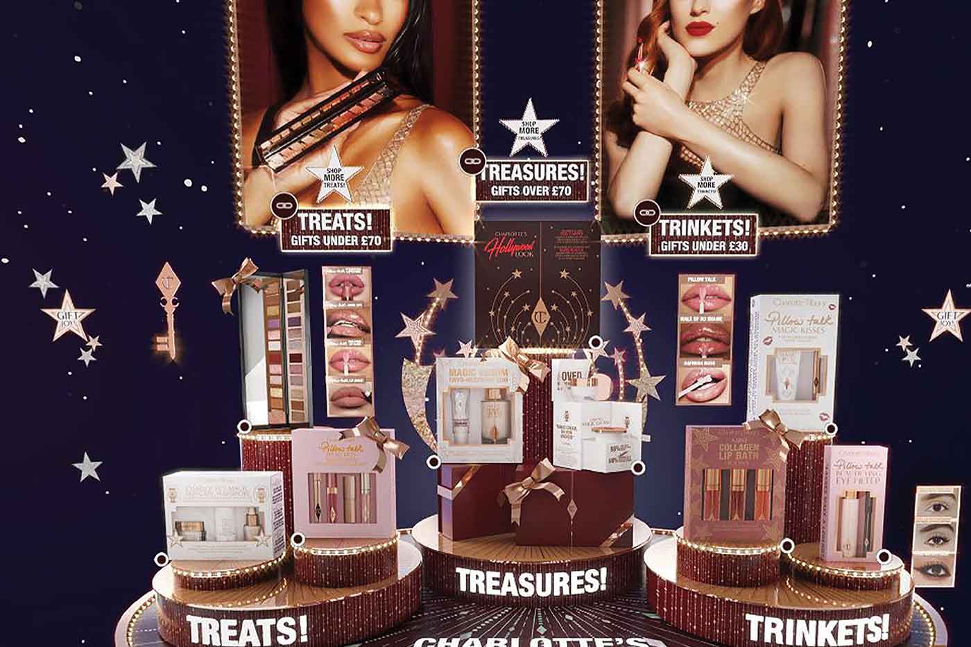 Charlotte Tilburydives deepelures consumersr into the metaverse with the creation of their latest 3D holiday store