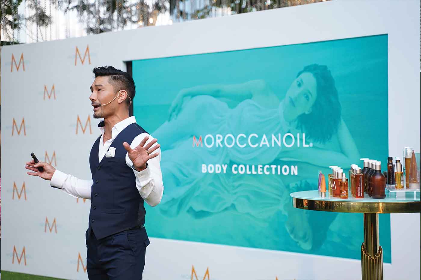 moroccanoil event host 