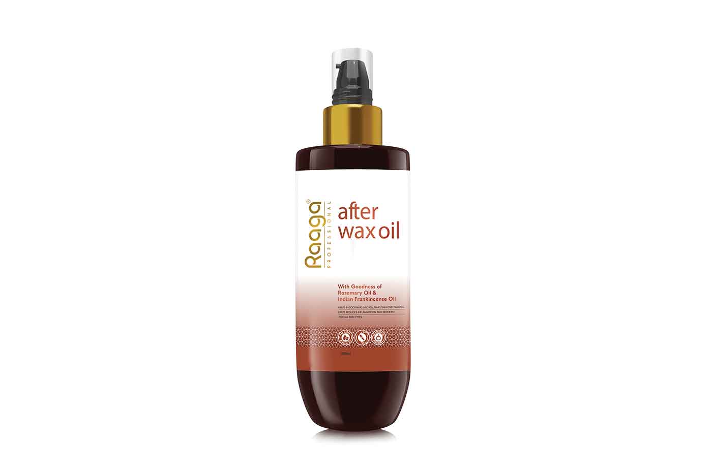 Get soft, luminous skin with Raaga After Wax Oil