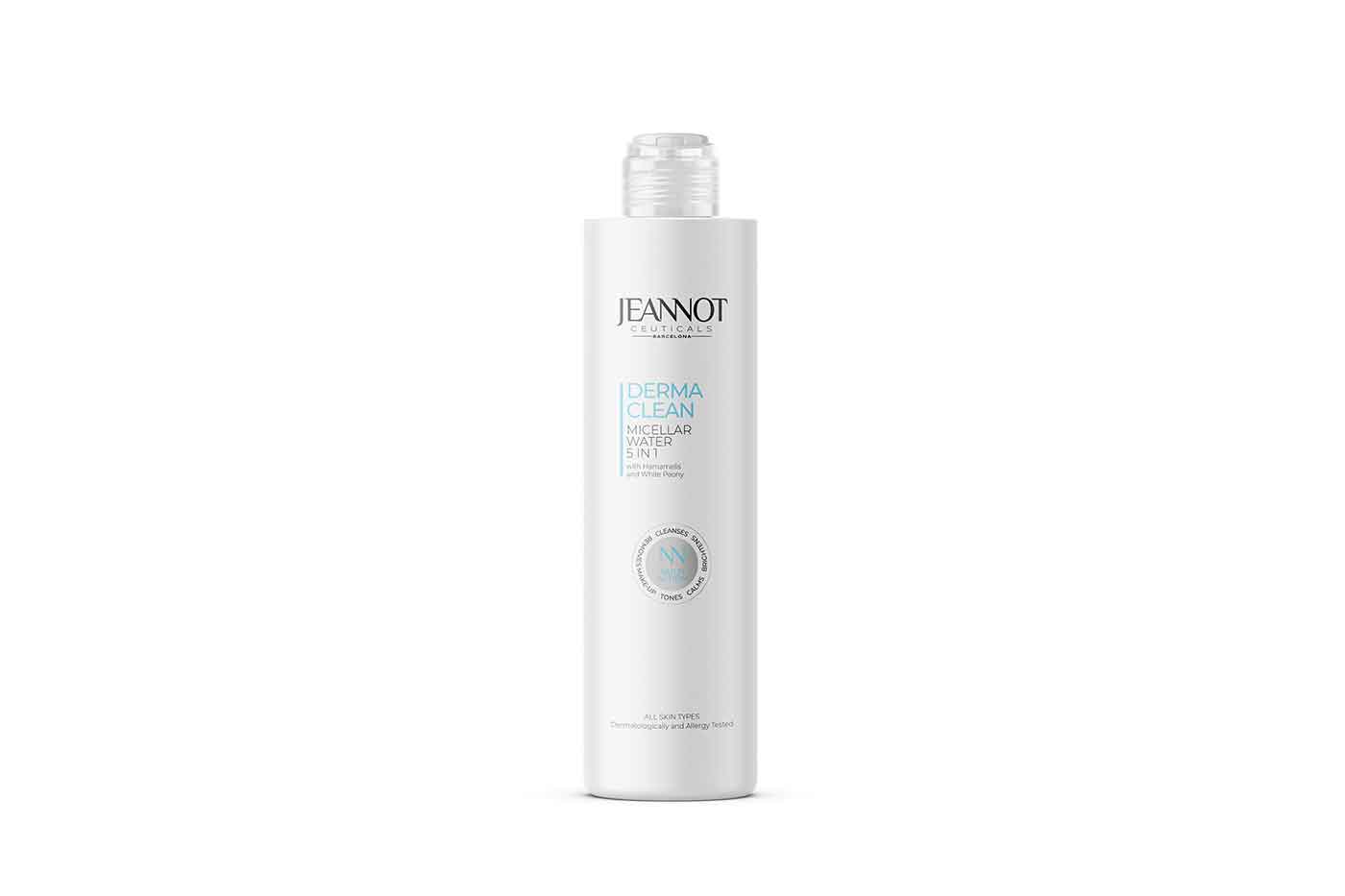 Jeannot Ceuticals’5 in 1Micellar Water for soothing skin