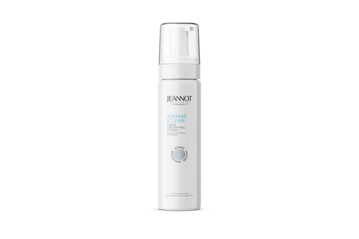 Treat acne prone skin with purifying foam