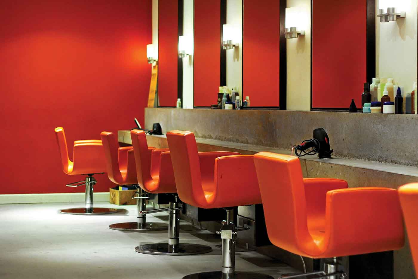 Choose the Right Colours to Pep-up your Salon Interiors