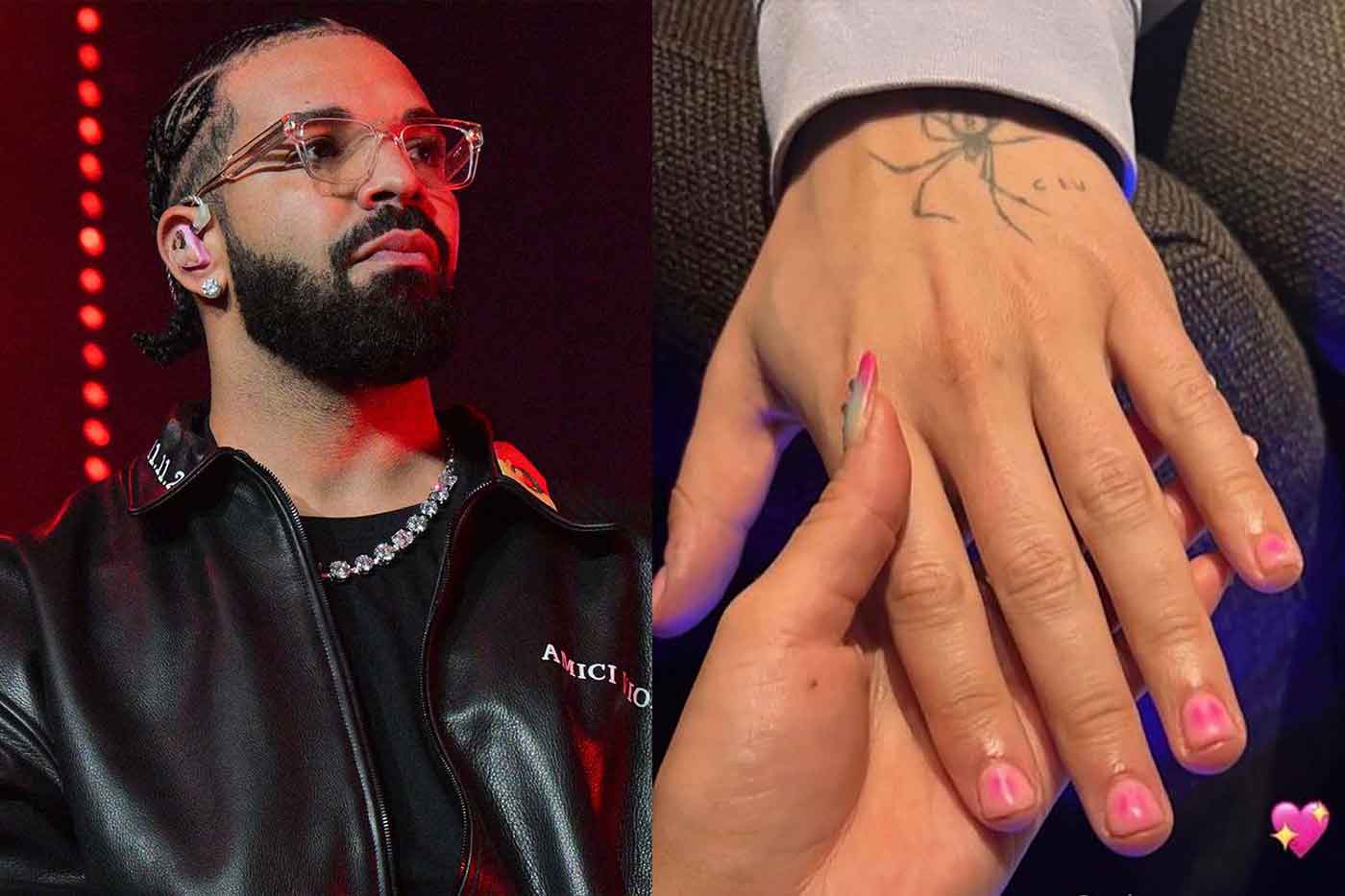 Drake flaunts pink nails on social media