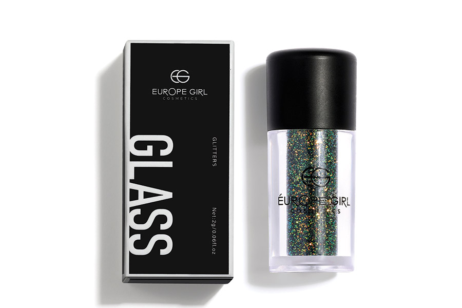 Europe Girl Glass Glitter Pigment