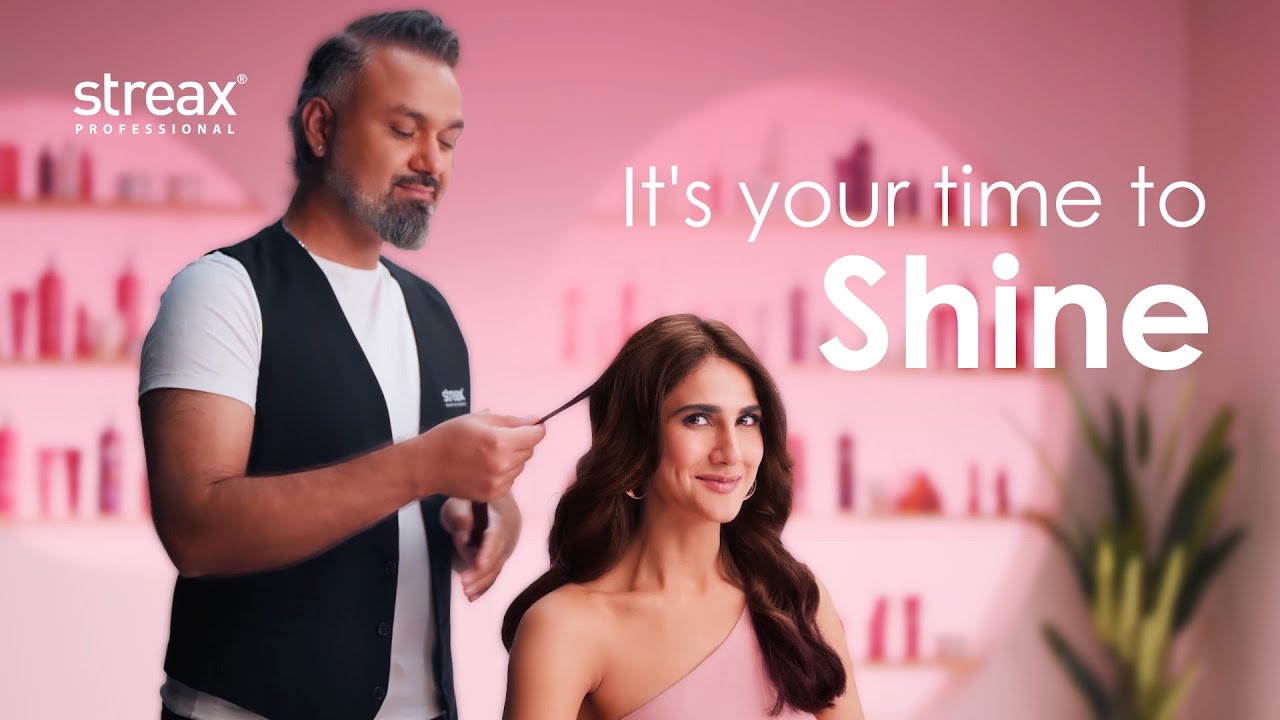Streax Professional launches new digital ad for Argan Secrets Hair Colour with Vaani Kapoor