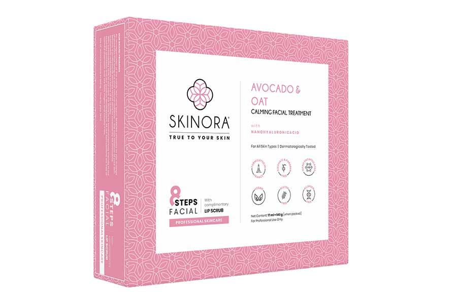 Skinora’s Calming Facial Treatment Kit