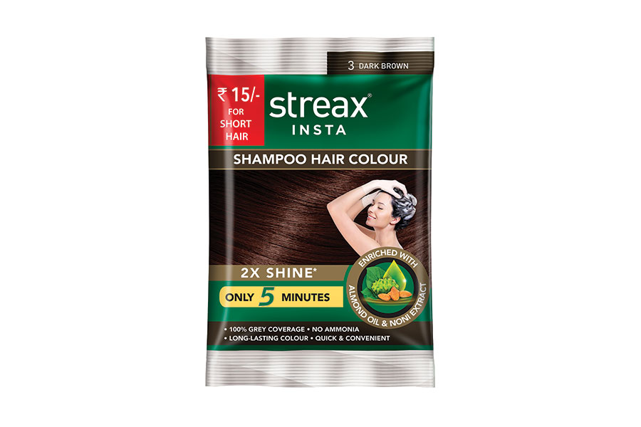 Streax Shampoo Hair Colour Range